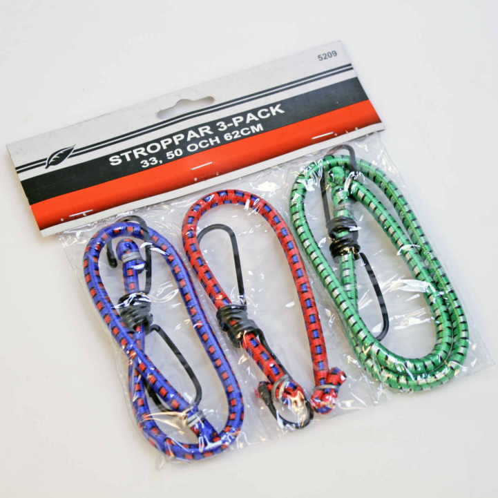 Stroppar 3-pack 30,50 och 62 cm i gruppen Husvagn & Husbil / Chassi / Cykelställ / Tillbehör hos Campingvaruhuset i Norden AB (77372)