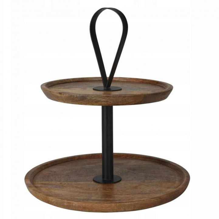 Kakfat Mangoträ 32cm i gruppen Hushåll & Kök / Servering / Serveringsfat hos Campingvaruhuset i Norden AB (77933)