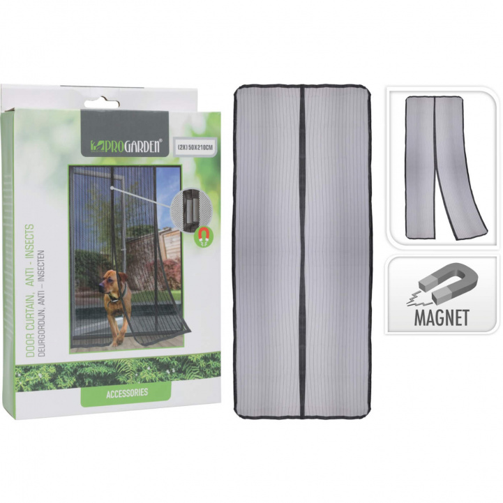 Myggnärdraperi 100x200cm Magnet i gruppen Hem & Inredning / Textilier / Dörrförhängen hos Campingvaruhuset i Norden AB (77970)