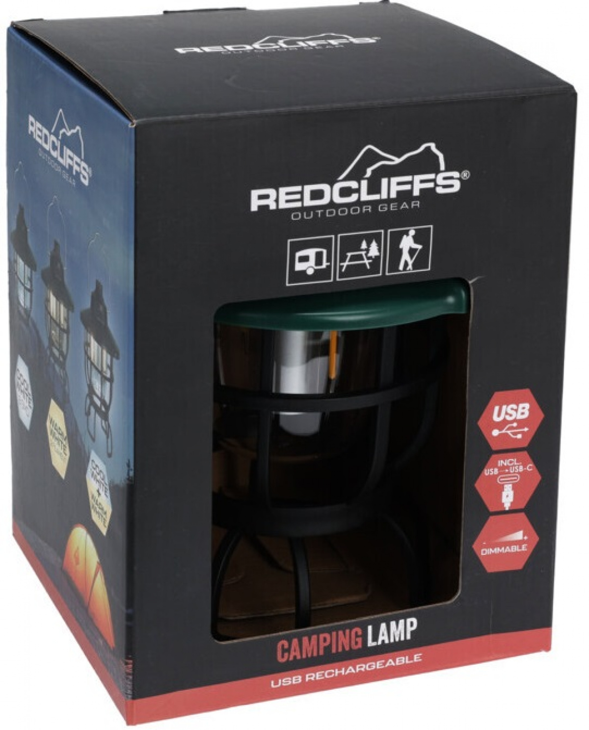 Campinglampa Fyren i gruppen Hem & Inredning / Belysning & Lyktor hos Campingvaruhuset i Norden AB (77984)