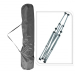 Campingfåtölj med Väska Grå