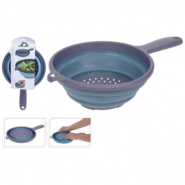 Durkslag Hopfällbar 23cm i gruppen Hushåll & Kök / Kökstillbehör / Köksredskap hos Campingvaruhuset i Norden AB (78196)