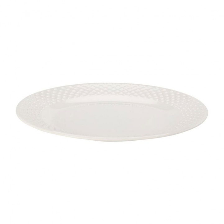 Tallrik Stor Vit Melamine i gruppen Hushåll & Kök / Servering / Tallrikar hos Campingvaruhuset i Norden AB (78212)