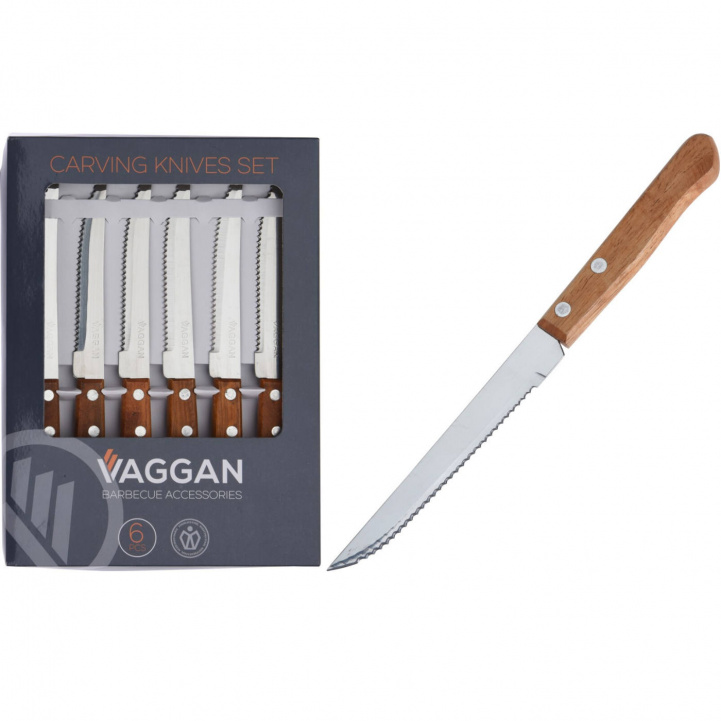 Grillknivar 6-pack i gruppen Hushåll & Kök / Grillar / Grilltillbehör hos Campingvaruhuset i Norden AB (78259)