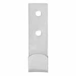 ProPlus Påskruvning Metallkrok 72x21x2 mm ProPlus Påskruvning Metallkrok 72x21x2 mm