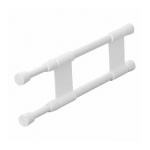 ProPlus Dubbel Ställbar 25,5-43 cm Vit ProPlus Dubbel Ställbar 25,5-43 cm Vit