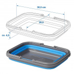 ProPlus Tvättbalja 9 l Hopfällbar