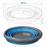 ProPlus Hopfällbar Hink 10 liter ProPlus Hopfällbar Hink 10 liter