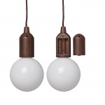 ProPlus ProPlus Campinglampa Hängande Retro Wood