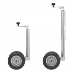 ProPlus Stödhjul Dubbelt 48 Gummidäck 200 x 50 mm ProPlus Stödhjul Dubbelt 48 Gummidäck 200 x 50 mm