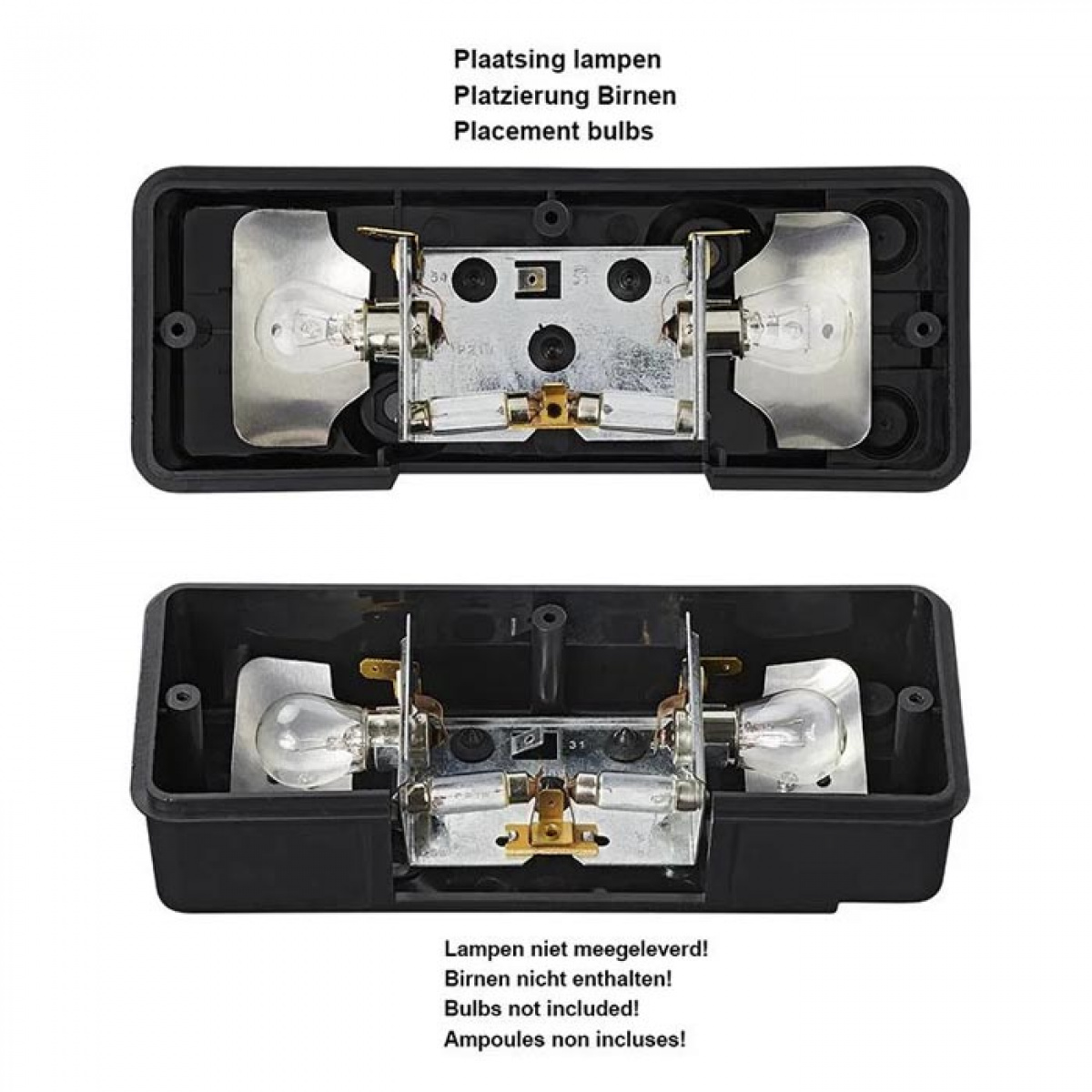 ProPlus Bakljus 3 Funktions 210x83 mm i gruppen Husvagn & Husbil / Elektronik / Anslutningskablar hos Campingvaruhuset i Norden AB (78458)