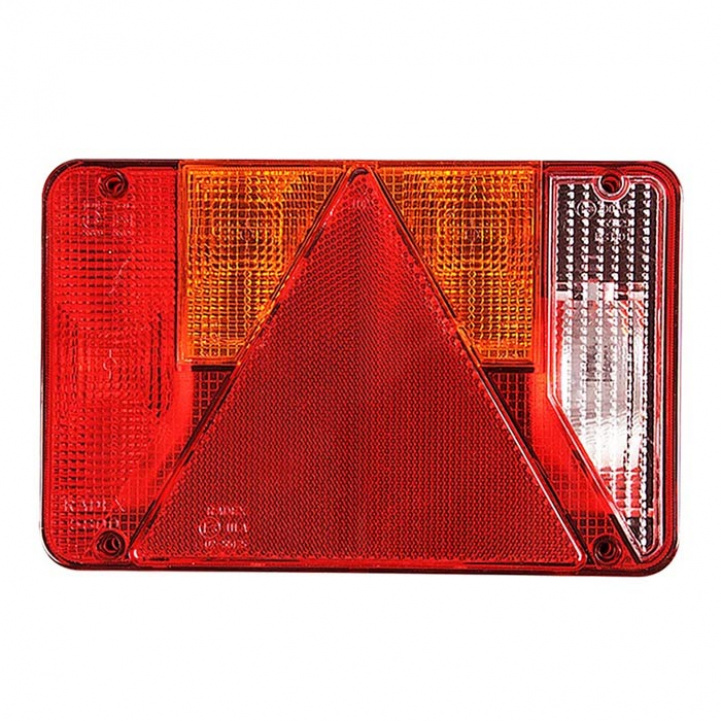 ProPlus Bakljus 6 Funktions 218x140 mm Höger i gruppen Husvagn & Husbil / Elektronik / Trafik & Utvändig belysning / Baklyktor hos Campingvaruhuset i Norden AB (78459)