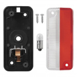 ProPlus Breddmarkeringslykta 92x42 mm Röd/vit