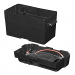 ProPlus Batterilåda 35x18x20 cm 2xUSB uttag 1x 12V uttag - Voltmätare ProPlus Batterilåda 35x18x20 cm 2xUSB uttag 1x 12V uttag - Voltmätare