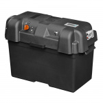 ProPlus Batterilåda 35x18x23cm 2xUSB uttag 1x 12V uttag - Voltmätare ProPlus Batterilåda 35x18x23cm 2xUSB uttag 1x 12V uttag - Voltmätare