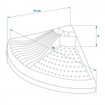 ProPlus Diskställ För Hörn