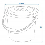 ProPlus Hink Med lock 9 l