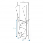 ProPlus Elingång CEE Rektangulär Svart