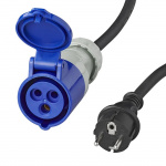 ProPlus Anslutningskabel 40cm 230V Till CEE