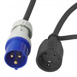 ProPlus Anslutningskabel 150cm CEE Till 230V Uttag