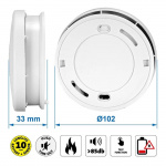 ProPlus Optisk Rökdetektor 9V ProPlus Optisk Rökdetektor 9V