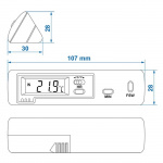 ProPlus Inomhus-/utomhustermometer modell 2 ProPlus Inomhus-/utomhustermometer modell 2