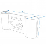ProPlus Stödhjulsklämma För Torkvinda