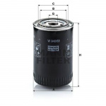 Oljefilter W940/69 Iveco Oljefilter W940/69 Iveco