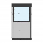 Väggmodul Fönster Isabella Casa