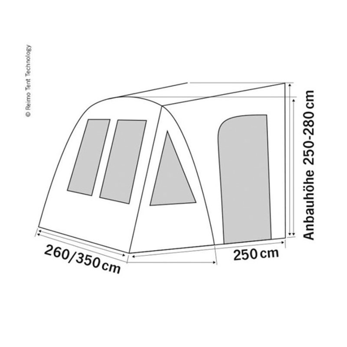 One Beam Air High Lufttält- Begagnat i gruppen Fyndhörnan / Begagnat hos Campingvaruhuset i Norden AB (78726)