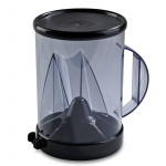 Kaffedoserare Glasklar Svart