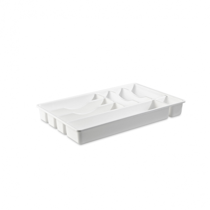 Besticklåda 8-Fack Vit i gruppen Hushåll & Kök / Servering / Bestickförvaring hos Campingvaruhuset i Norden AB (79054)