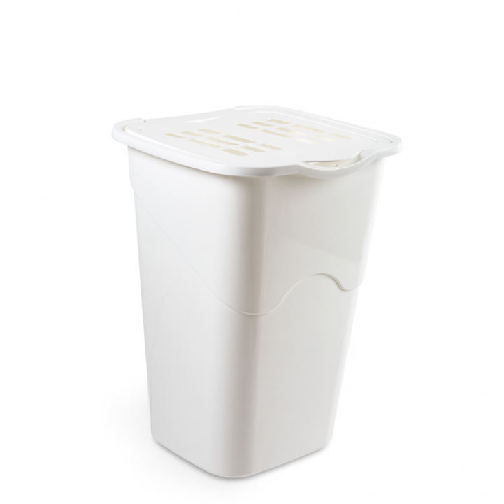 Tvättkorg 50L Vit i gruppen Hushåll & Kök / Tvätt, Städ & Disk / Städ hos Campingvaruhuset i Norden AB (79107)