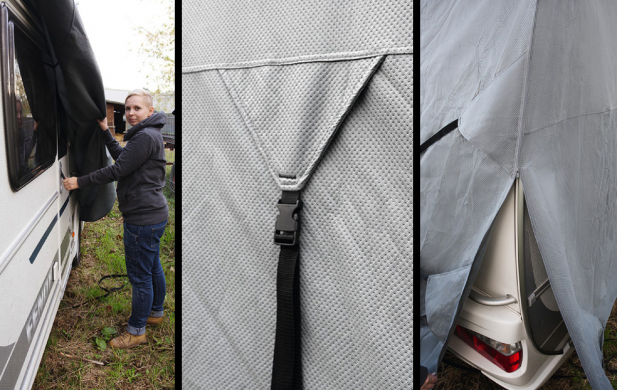 ReimoTent Husvagnsöverdrag i gruppen Husvagn & Husbil / Textilmattor & Överdrag / Överdrag hos Campingvaruhuset i Norden AB (79156)