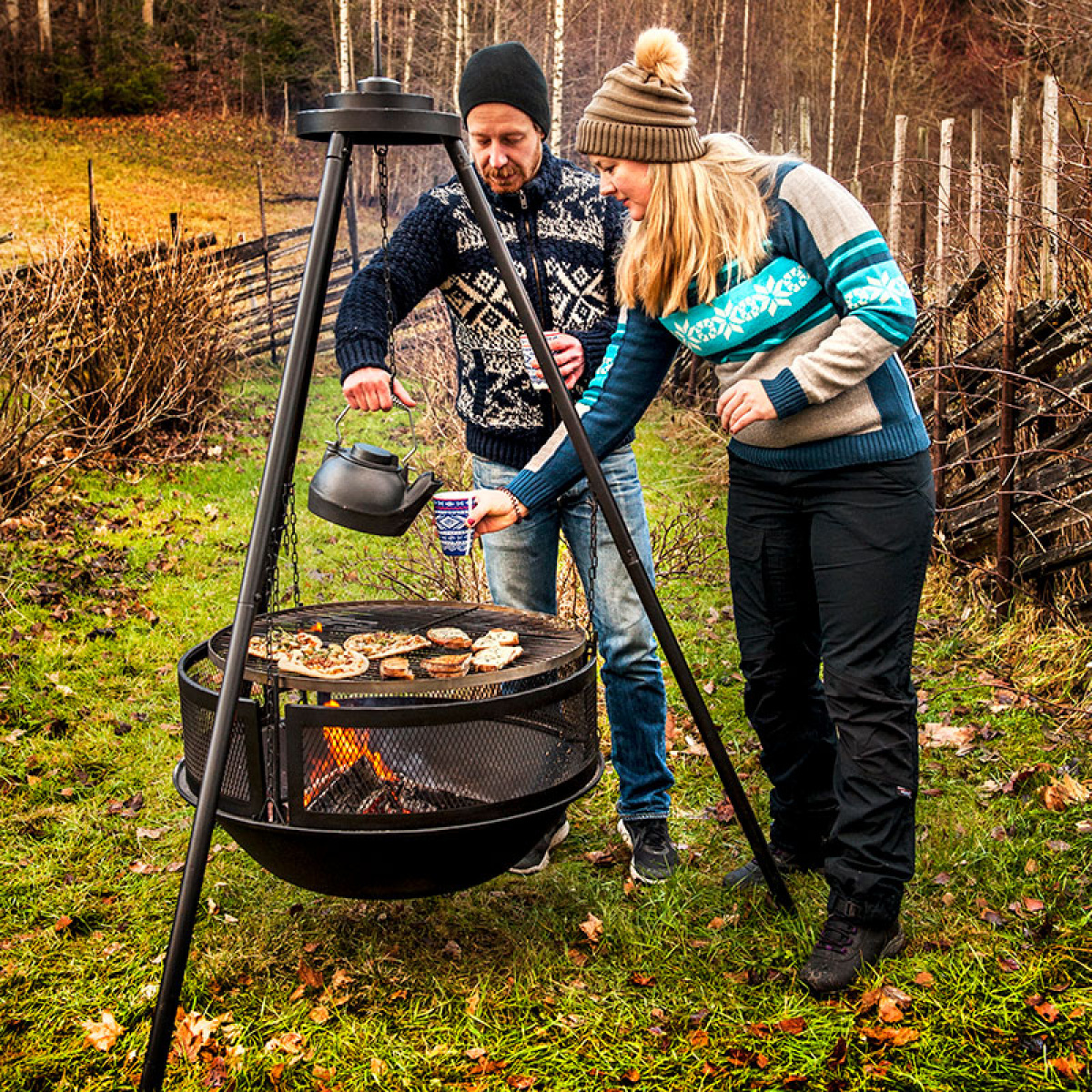 Sunwind Bålpanna Jette i gruppen Hushåll & Kök / Grillar / Övriga grillar hos Campingvaruhuset i Norden AB (79383)