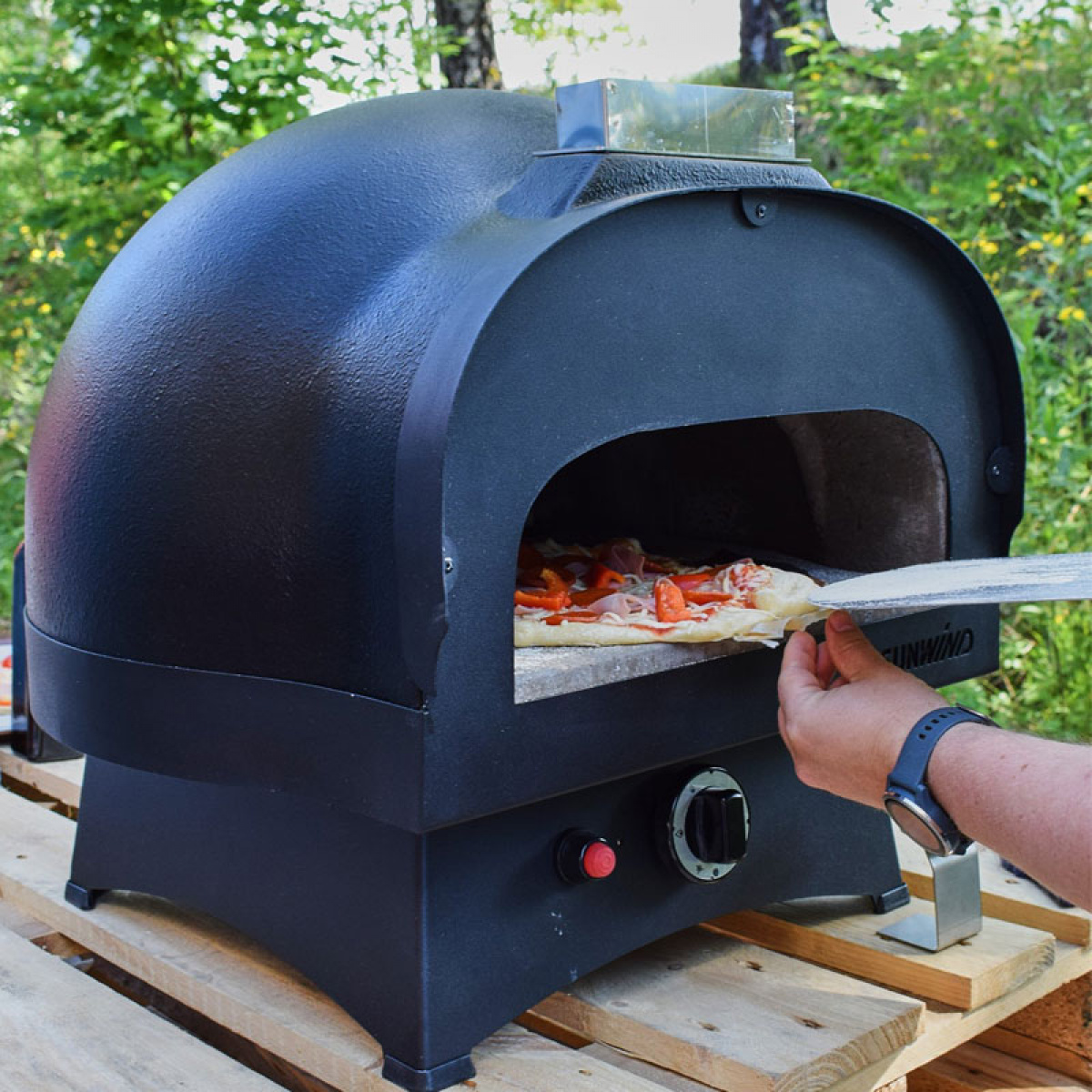 Sunwind Pizzaugn Runa Gasol i gruppen Hushåll & Kök / Grillar / Övriga grillar hos Campingvaruhuset i Norden AB (79387)