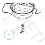 Dometic Avloppsbeslag Till Handfat CE2000