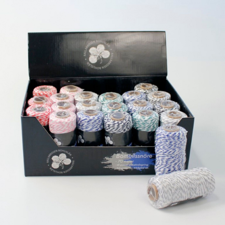Bomullssnöre 70m i gruppen Övrigt / Övrigt hos Campingvaruhuset i Norden AB (79781)