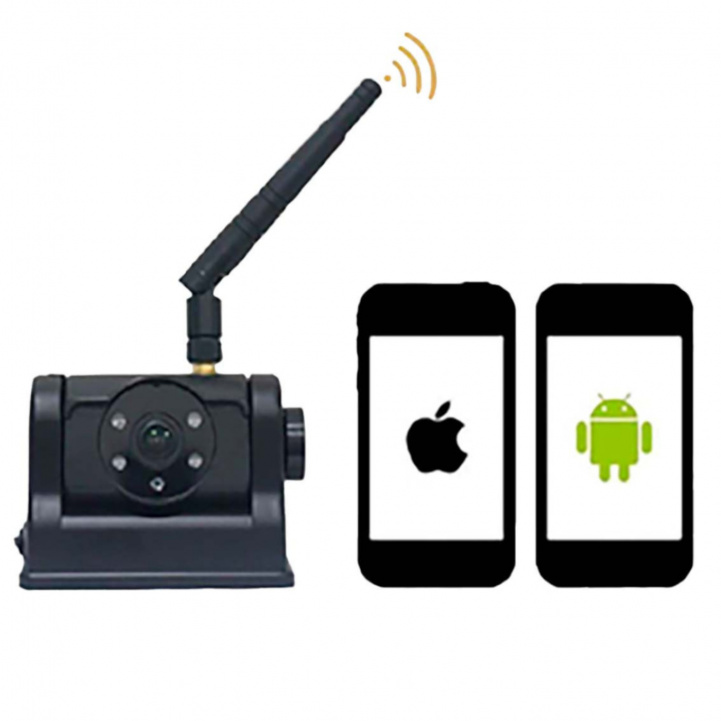 Bevocam Wifi Backkamera i gruppen Husvagn & Husbil / Elektronik / Tv, Bild & Ljud / Backkamera hos Campingvaruhuset i Norden AB (79868)