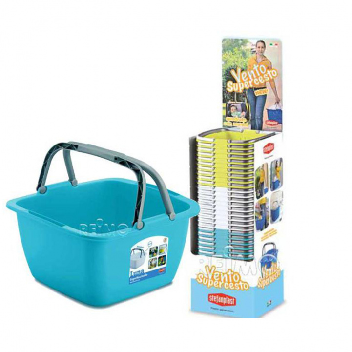 Diskbalja 18,5 Liter Blandade Färger i gruppen Hushåll & Kök / Tvätt, Städ & Disk / Diskbaljor hos Campingvaruhuset i Norden AB (79959)