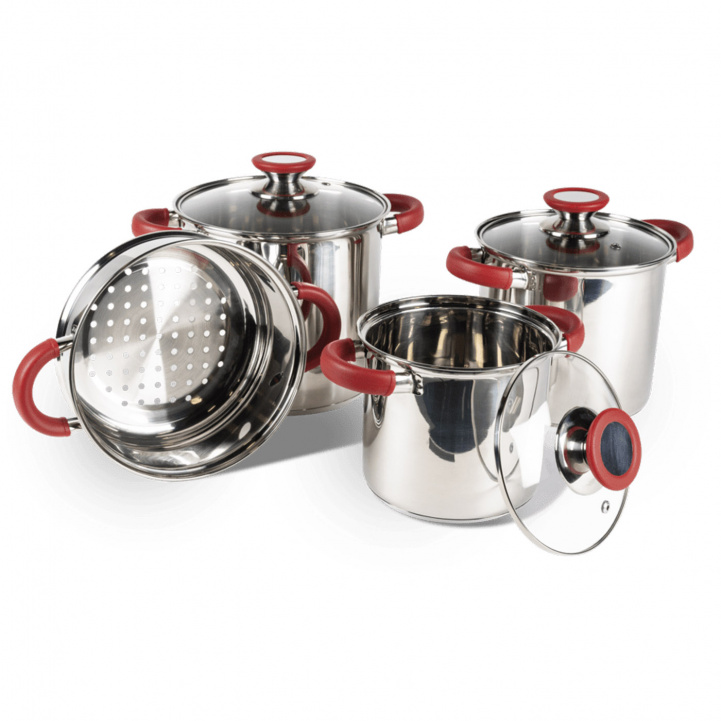 Kampa Kastrullset Deluxe i gruppen Hushåll & Kök / Kökstillbehör / Kastruller och Pannor hos Campingvaruhuset i Norden AB (80106)