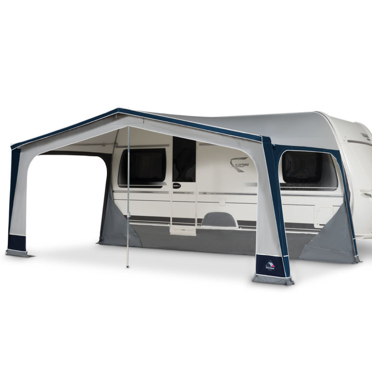 Doréma Monza 270 Blå i gruppen Förtält & Markiser / Förtält Husvagn / A-måttstält / Djup 2,7m hos Campingvaruhuset i Norden AB (80140)