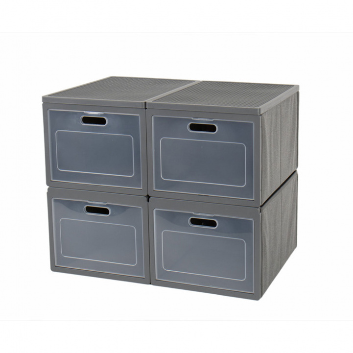 Förvaringsbox Ihopfällbar 4-sektioner i gruppen Hem & Inredning / Förvaring hos Campingvaruhuset i Norden AB (80189)