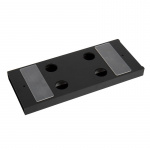 Glashållare Vinglas Svart