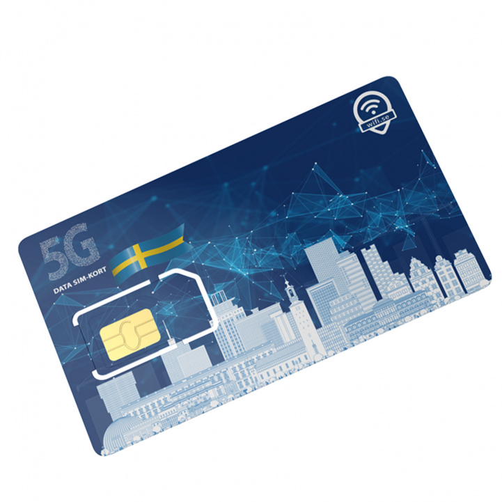 Simkort 5G Sverige 12 mån i gruppen Husvagn & Husbil / Elektronik / Internet & WiFi hos Campingvaruhuset i Norden AB (80199)