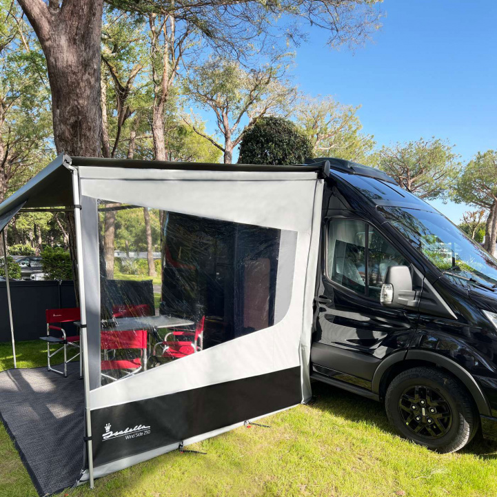 Isabella Markisgavel 250 i gruppen Förtält & Markiser / Markiser / Husbilsmarkiser / Fiamma Boxmarkiser / Gavlar / Fronter hos Campingvaruhuset i Norden AB (80206)