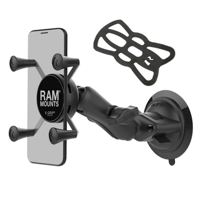 RAM Mounts X-Grip Telefonhållare Sugkopp Medium i gruppen Övrigt / Tillbehör till telefon och läsplatta hos Campingvaruhuset i Norden AB (80215)