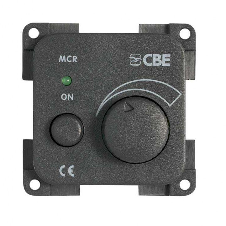 Dimmer 12V 32W Mörkgrå i gruppen Husvagn & Husbil / Elektronik / Strömbrytare & In/Uttag / Dimmer hos Campingvaruhuset i Norden AB (80235)