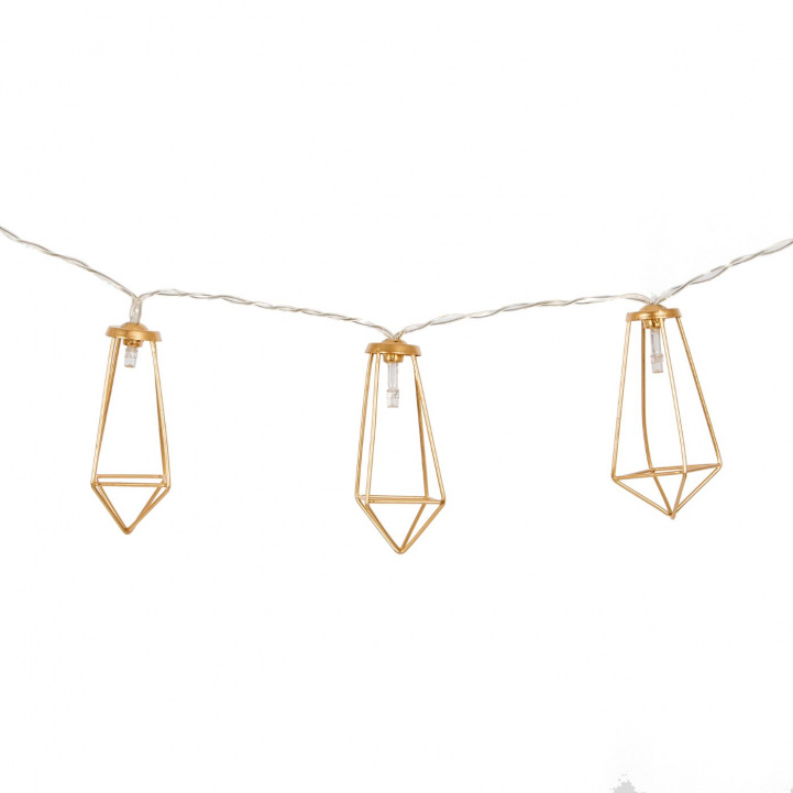 Ljusslinga Galvin Guld 125 cm i gruppen Hem & Inredning / Belysning & Lyktor hos Campingvaruhuset i Norden AB (80247)