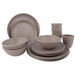 Melaminservis Hoxton Beige 16-delar Melaminservis Hoxton Beige 16-delar